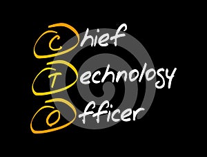 CTO - Chief Technology Officer acronym