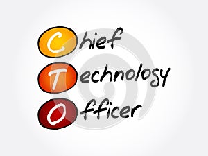 CTO - Chief Technology Officer, acronym