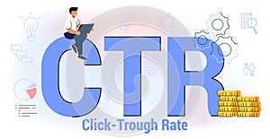 CTR Click through rate acronym Internet campaign Marketing strategy