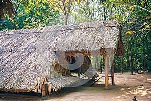 Cu Chi tunnel, historic famous place in Vietnam war