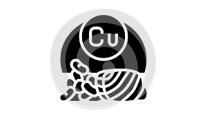 cu healthy vitamin glyph icon animation