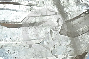 CUARZO white gray  cuarzo crystal illuminated photo