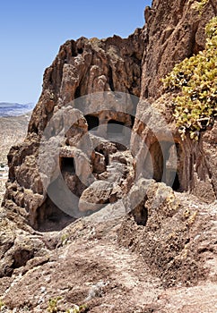 Cuatro Puertas archaeological site in Gran Canaria