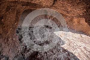 Cuatro puertas archealogical site at Gran Canaria, Canary islands, Spain photo
