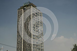 Cuauhtemoc building tower in ciudad de mexico, mexico city photo