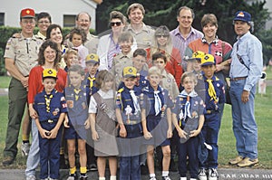 A Cub Scout troop