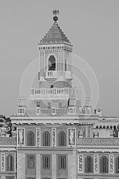 Cuba: The Bacardy Company Building tower in Havanna photo