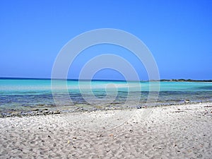 Cuba Beach on the coast of Cuba