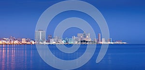 Cuba, Caribbean Sea, la habana, havana, skyline at morning photo