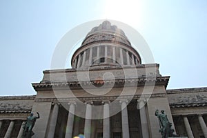 Cuba, Habana, center of the old town, Capitol building.