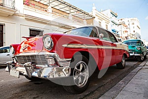 Cuba, Havana: American classic car