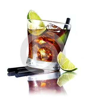 Cuba Libre Cocktail photo