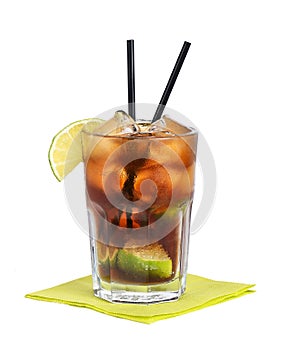 Cuba Libre Cocktail photo