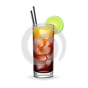 Cuba Libre cocktail photo