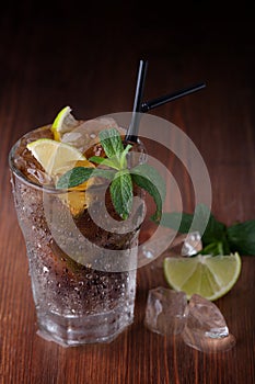 Cuba libre drink