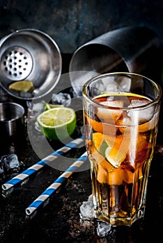 Cuba Libre, long island cocktail