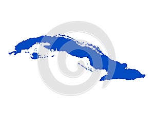 Cuba map - Republic of Cuba