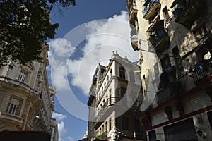 CUBA OLD HAVANA STREET SCENE photo