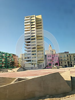 Cuban arhitecture buildings in Havana