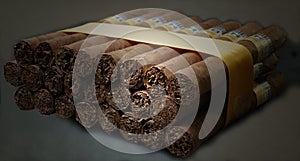 Cuban cohiba cigars photo