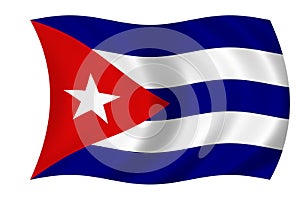 Cubano bandera 