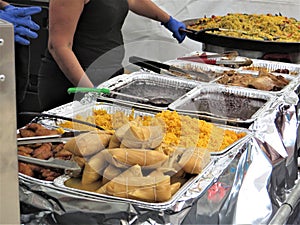 Cuban food served at Ybor City street festival