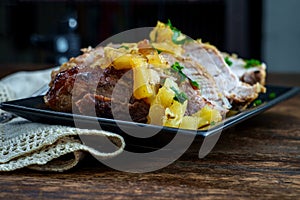 Cuban Pineapple Pork Loin photo
