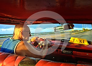 Cuban taxi driver