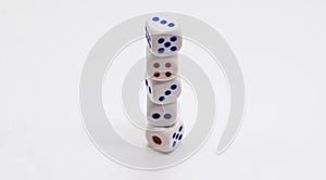 The cube is on the cube