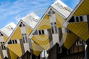 Cube houses in Rotterdam