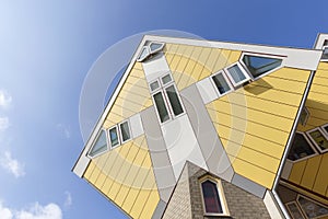 The Cube Houses In Rotterdam, Netherlands