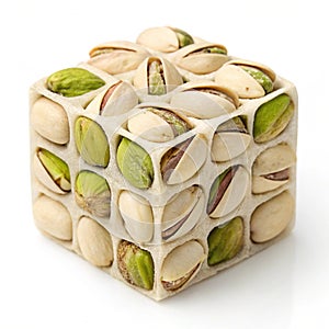 Cube of Pistachios