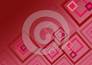 Cube shaped red textured background