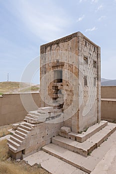 Cube of Zoroaster AKA Kaba-ye Zartosht, Achaemenid era, Fars, Iran.