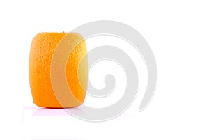 Cubed orange photo