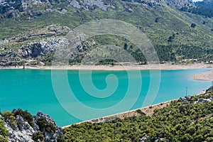 Cuber reservoir in the Sierra de Tramuntana, Mallorca, Spain photo