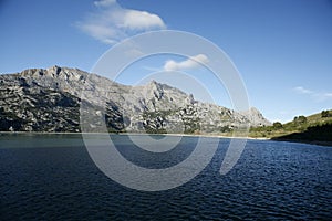 Cuber water reservoir, Escorca, Mallorca, Mallorca, Spain