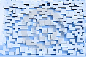 Cubes abstract background