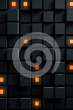 cubes background, abstract technology wallpaper with 3d cubes