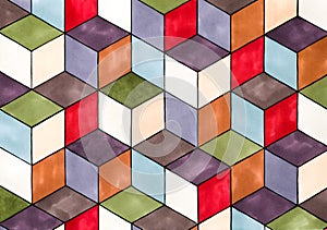 Cubes Background photo