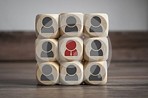 Cubes Dice with Teamwork