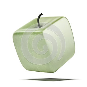 Cubic apple fruit