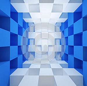 Cubic space photo