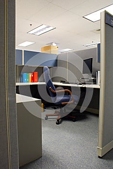 Cubicle in Office Space