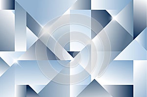 Cubism abstract background