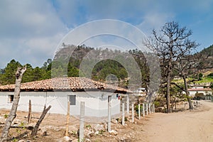 Cubite village in Lempira department, Hondur