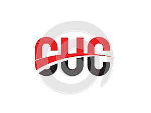 CUC Letter Initial Logo Design Vector Illustration