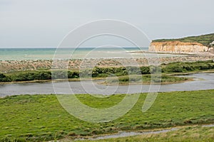 Cuckmere Haven in East Sussex, England