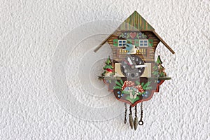 A cuckoo clock