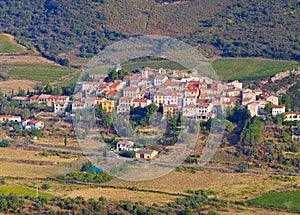 Cucugnan in southern France, Corbieres